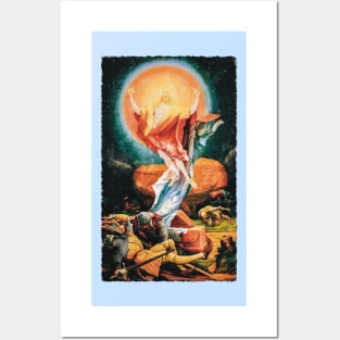 Resurrection of Christ by Matthias Grünewald Posters and Art